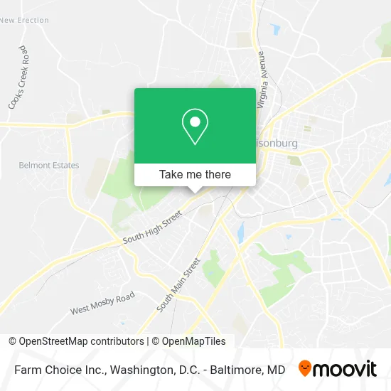 Farm Choice Inc. map