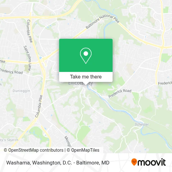 Washama map