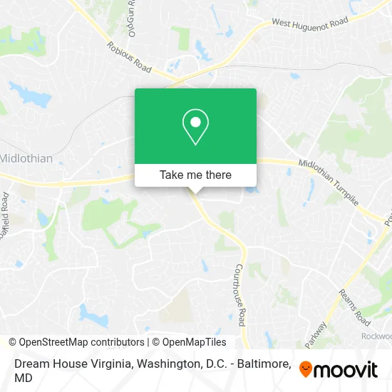 Dream House Virginia map