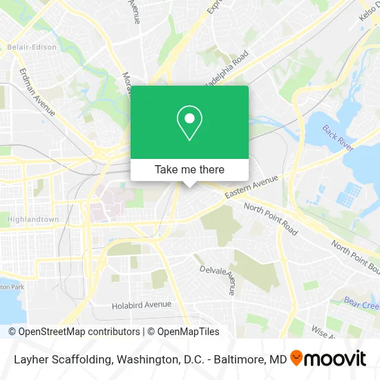 Layher Scaffolding map
