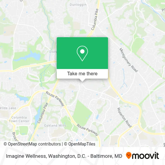 Imagine Wellness map