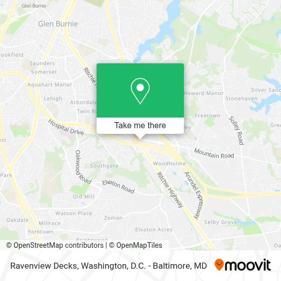 Ravenview Decks map