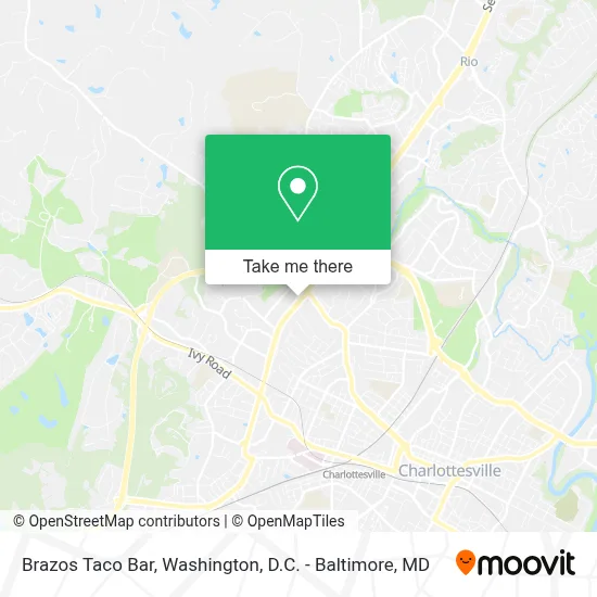 Brazos Taco Bar map