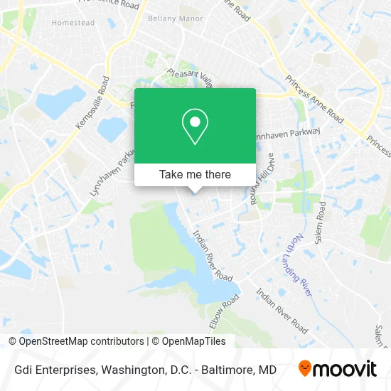Gdi Enterprises map