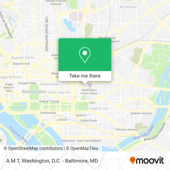 A M T map