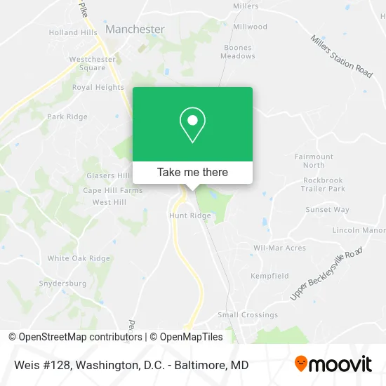 Weis #128 map