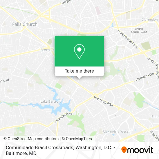 Comunidade Brasil Crossroads map