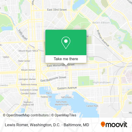 Lewis Romer map