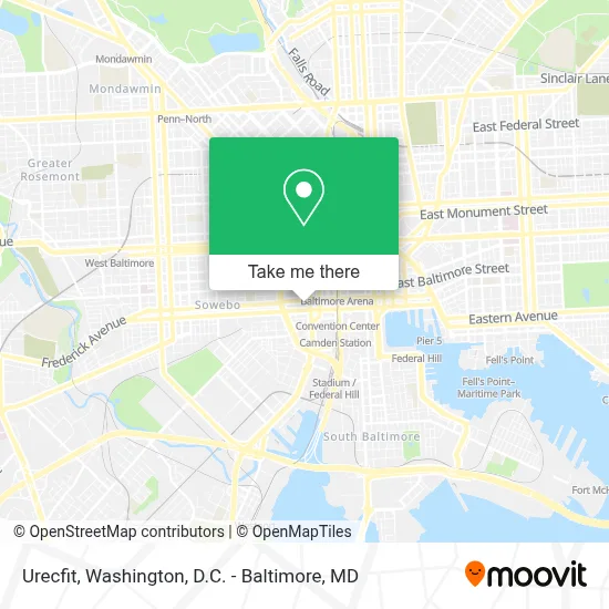 Urecfit map
