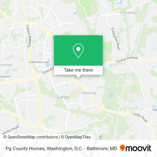 Pg County Homes map