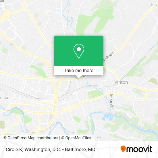 Circle K map
