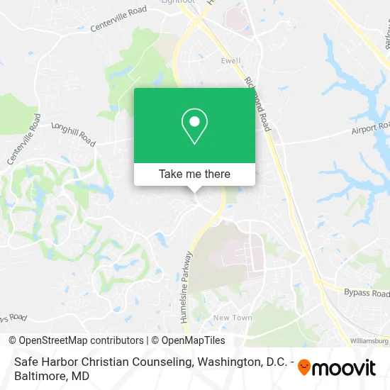 Safe Harbor Christian Counseling map
