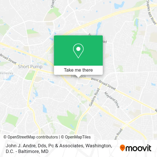 John J. Andre, Dds, Pc & Associates map