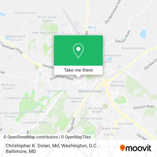 Christopher K. Dolan, Md map