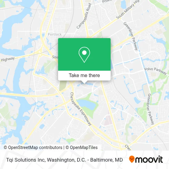 Tqi Solutions Inc map