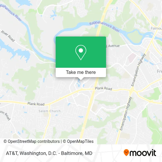 At&T map