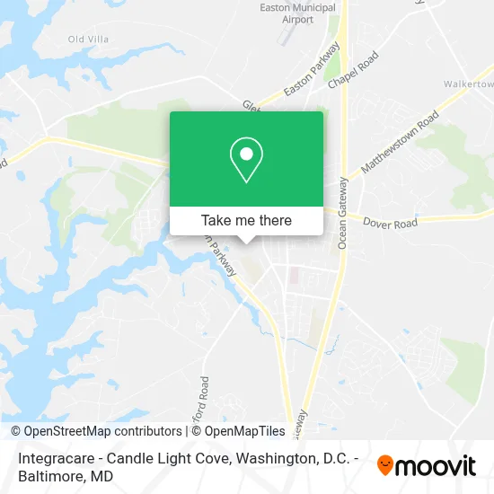 Integracare - Candle Light Cove map