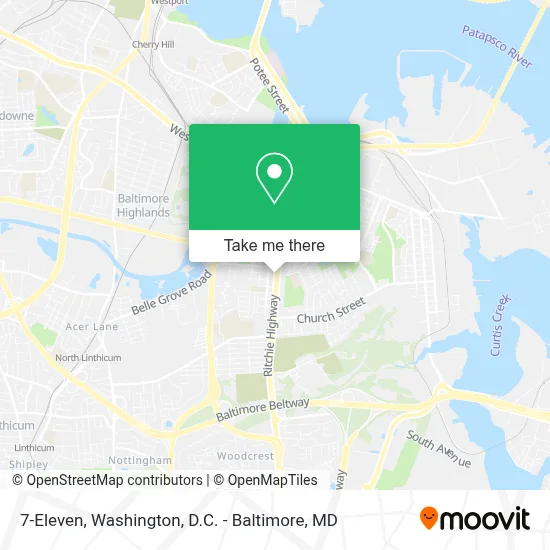 7-Eleven map