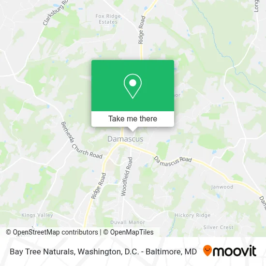 Bay Tree Naturals map