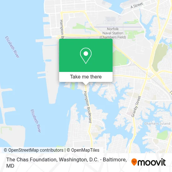 The Chas Foundation map