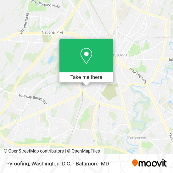 Pyroofing map