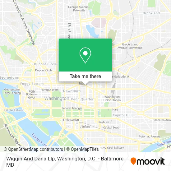 Wiggin And Dana Llp map