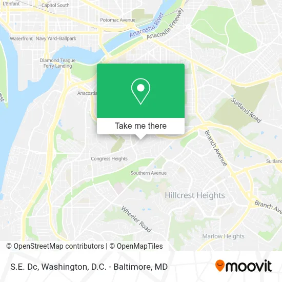 S.E. Dc map