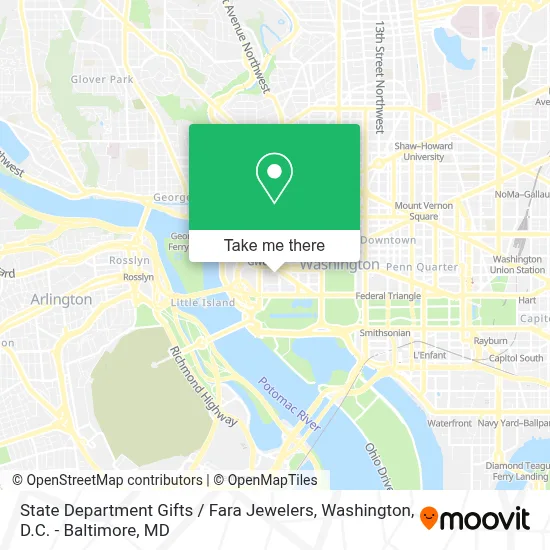 State Department Gifts / Fara Jewelers map