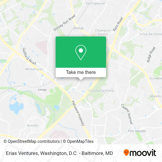 Erias Ventures map