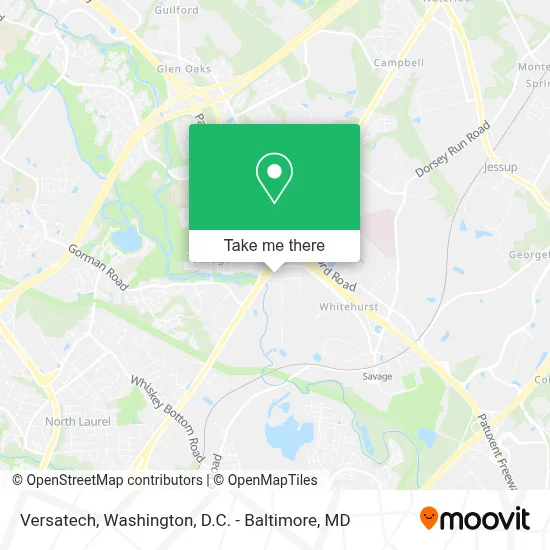 Versatech map
