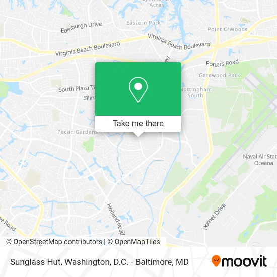 Sunglass Hut map