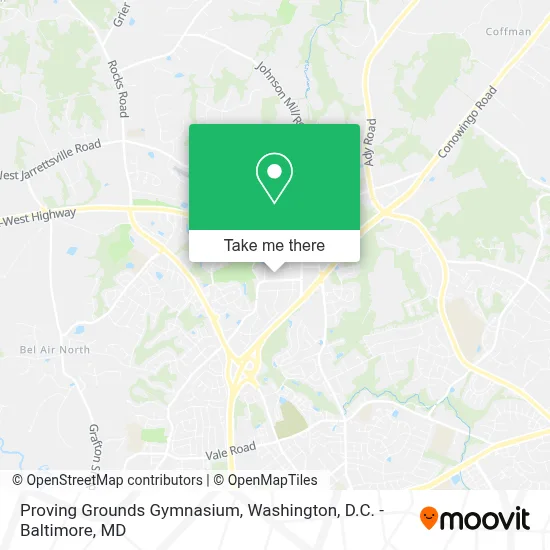 Proving Grounds Gymnasium map