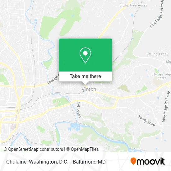 Chalaine map