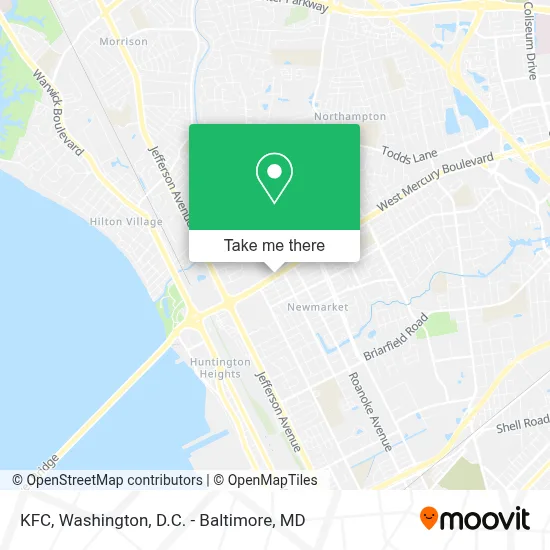 Kfc map