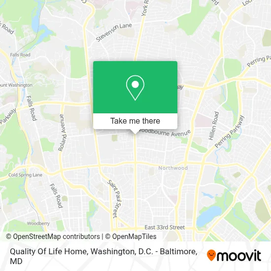 Quality Of Life Home map