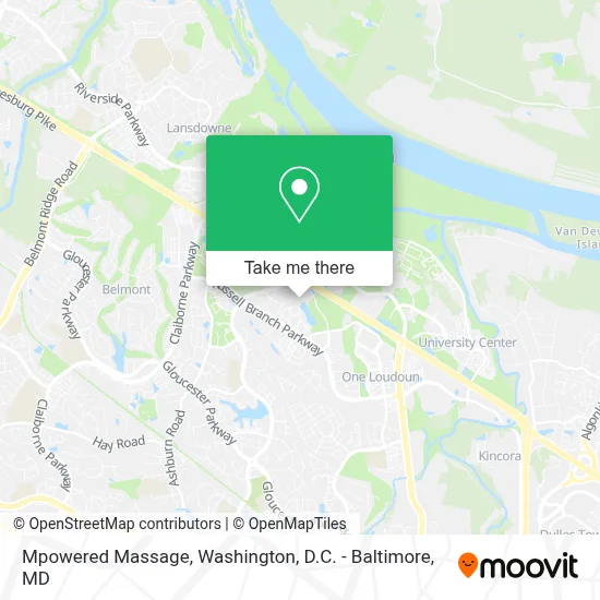 Mpowered Massage map