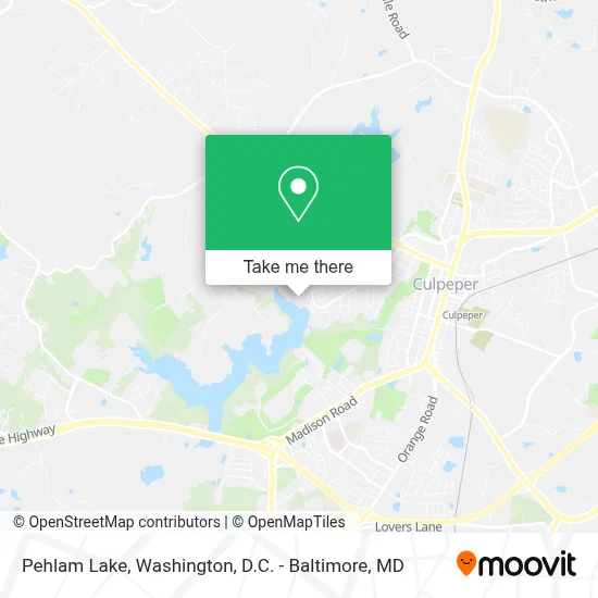 Pehlam Lake map