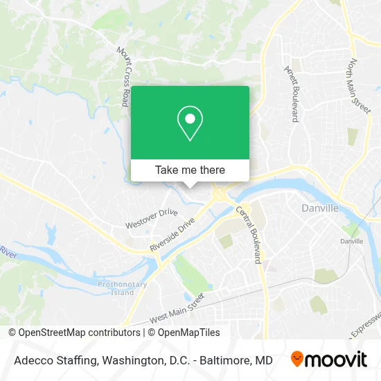 Adecco Staffing map