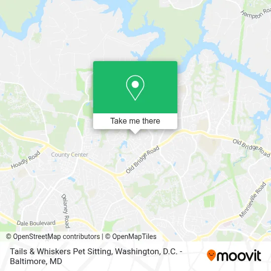 Tails & Whiskers Pet Sitting map