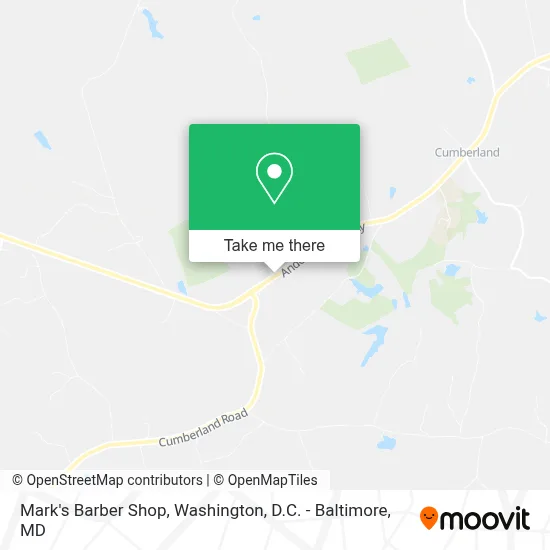 Mark's Barber Shop map