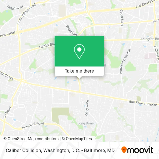 Caliber Collision map