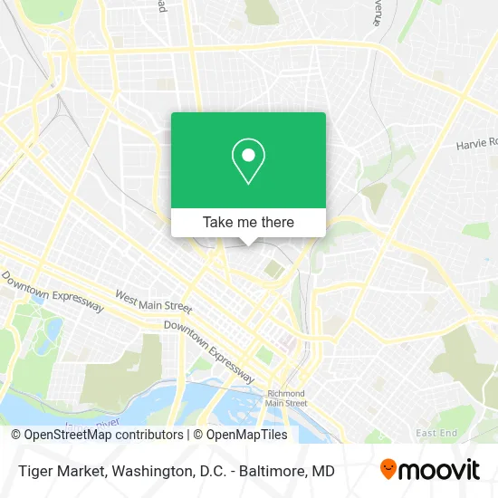 Tiger Market map