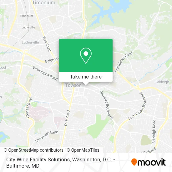 City Wide Facility Solutions map