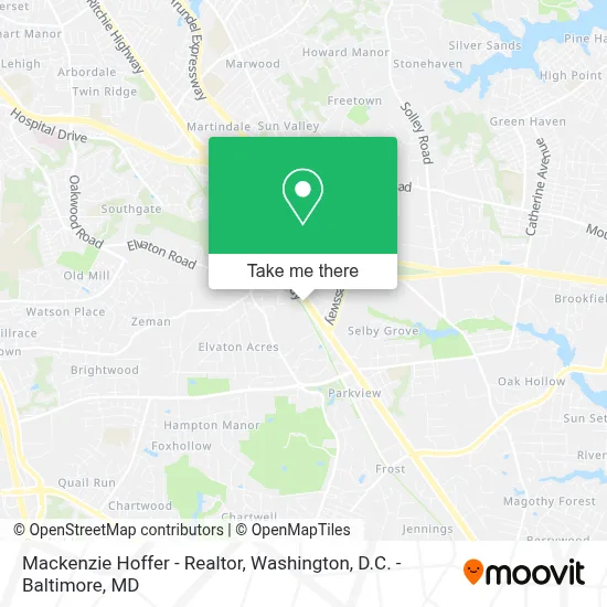 Mackenzie Hoffer - Realtor map