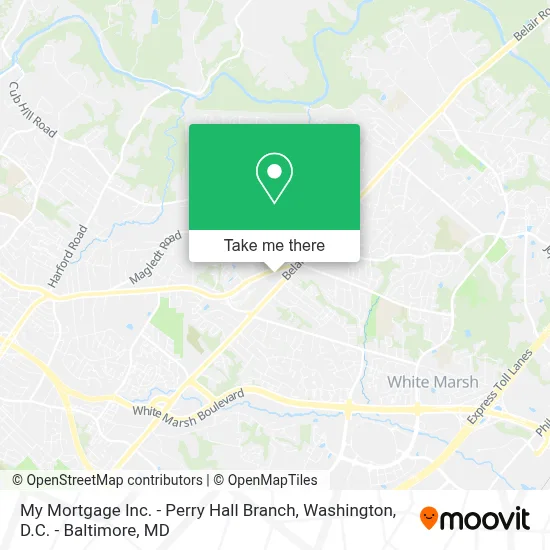 My Mortgage Inc. - Perry Hall Branch map