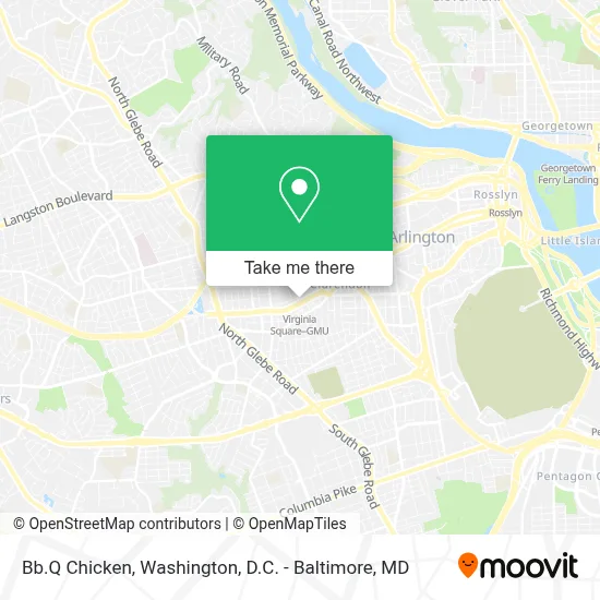 Bb.Q Chicken map