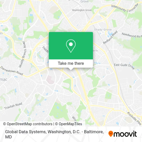 Global Data Systems map