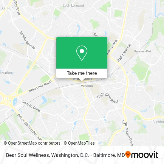 Bear Soul Wellness map