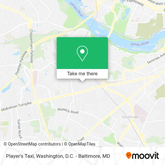 Player's Taxi map