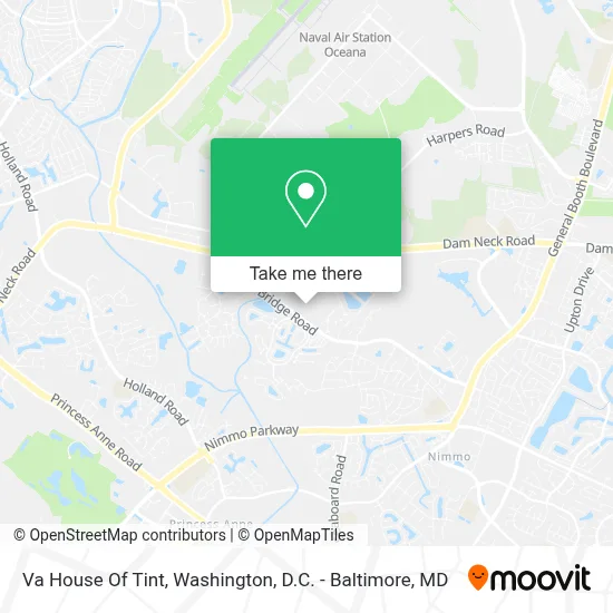 Va House Of Tint map
